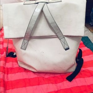 Kowalski Freitag Backpack in white/grey